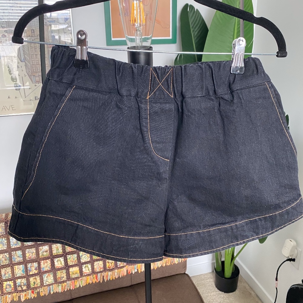 SIMON MILLER Nyssa denim shorts